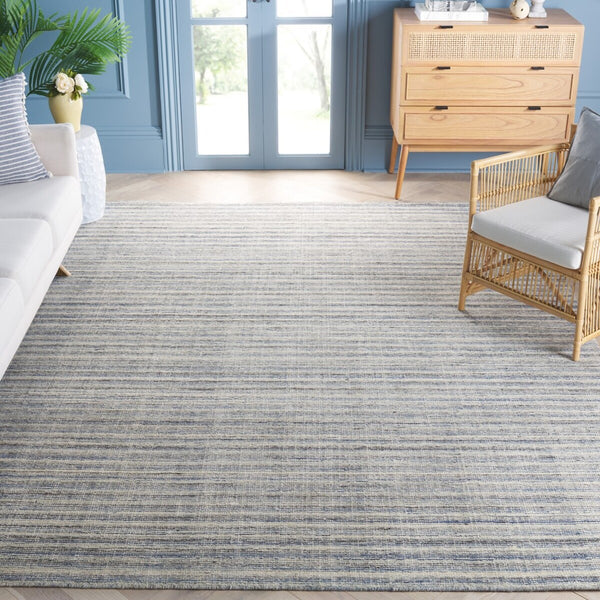 Safavieh Mirage 462 Hand Loomed Contemporary Rug Ivory / Blue 4' x 6'
