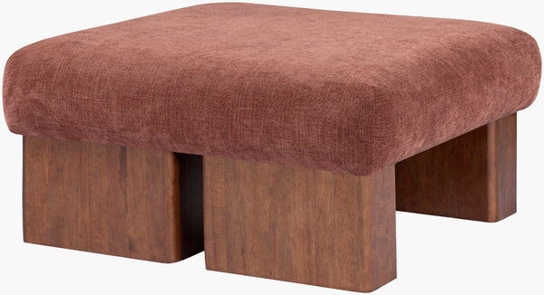 Surya Mirava Large Square Cube Ottoman Foam Footrest for Living Room Sectional Seating MIRA003-183636