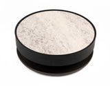 Modrest Miranda - Modern Ceramic + Black Oak Round Coffee Table