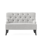 Christopher Knight Home® - Noble House - Nicole Contemporary Tufted Fabric Settee