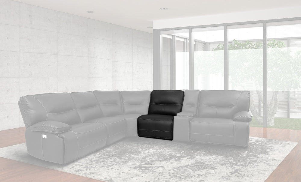 Parker House Parker Living Spartacus Recliner – Luxurious Comfort With Power Recline, Perfect For Relaxation Time Black 70% Polyester,30% Pu (W) Mspa#860-blc