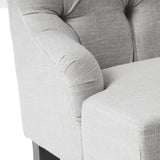 Christopher Knight Home® - Noble House - Nicole Contemporary Tufted Fabric Settee