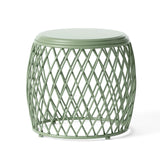 Christopher Knight Home® - Noble House - Alamera Outdoor 19 Inch Diameter Lattice Iron Side Table