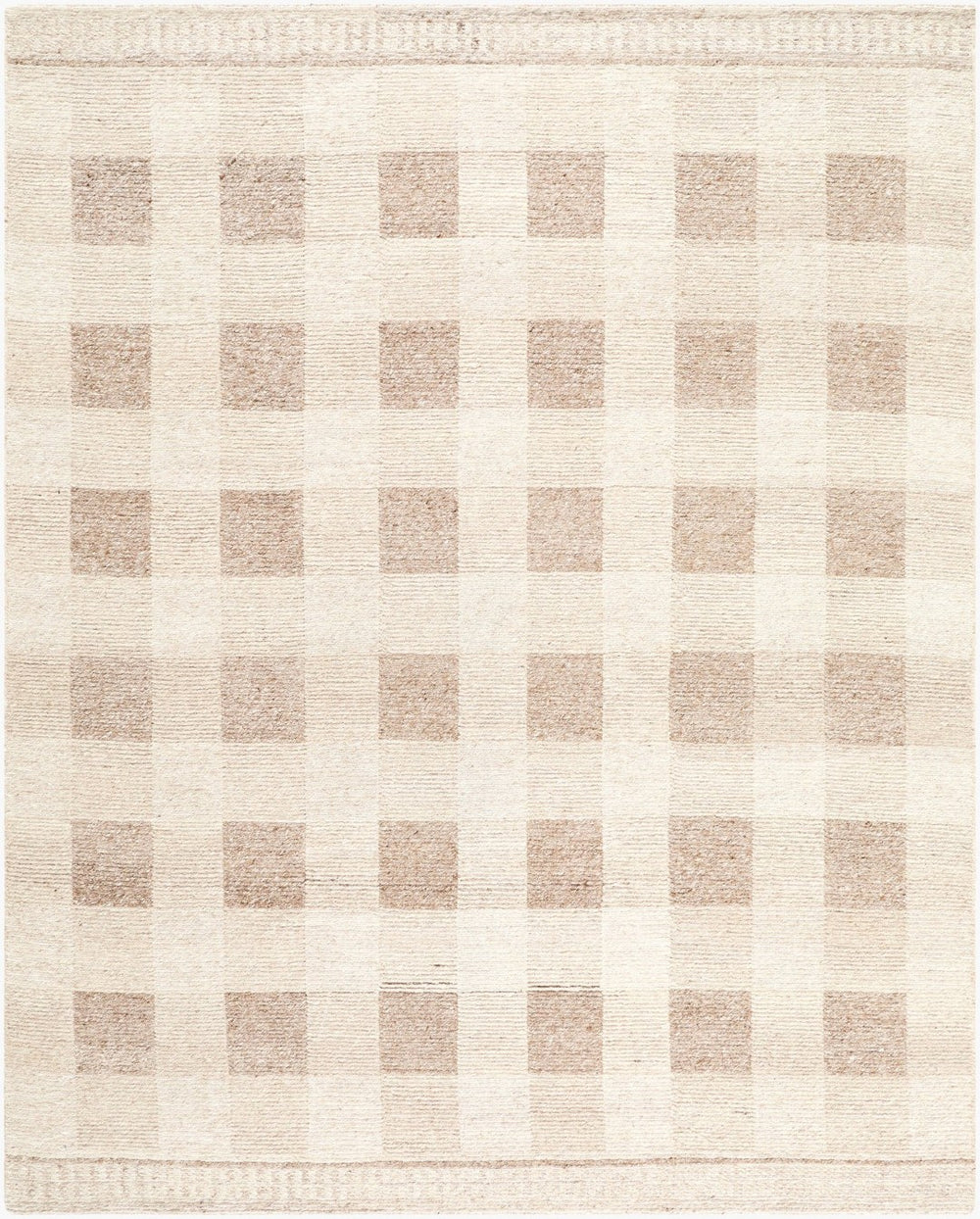 Surya Maine Hand Knotted Wool Flatweave Area Rug Mid Century Geometric Living Room Floor 8' x 10' Rectangle MJM2301-810