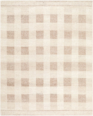 Surya Maine Hand Knotted Wool Flatweave Area Rug Mid Century Geometric Living Room Floor 8' x 10' Rectangle MJM2301-810