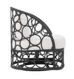 Bernhardt Bali Rope Weave Outdoor Swivel Chair [Made to Order] OP223SB