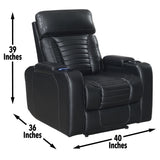 Steve Silver Lavon Dual Power Recliner Chair LA950RK