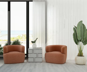 A.R.T. Furniture Portico Contemporary Chairside Table In White Plaster - Stylish, Textured Design With Mobility Features White Parawood Solids,Resin 323304-3317