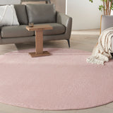 Nourison Essentials NRE01 Machine Made Power-loomed No Border Indoor/Outdoor Outdoor Modern Rug Pink, Pink 100% Polypropylene 99446824851