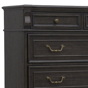 Pulaski Furniture Hickory Creek 6 Drawer Chest - Timeless Elegance In Rich Brown Velvet Finish For Classic Interiors Brown Split Heart Cathedral Hickory Veneers P386124-pulaski