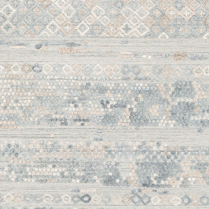 Makalu MKL-2303 8' x 10' Handmade Rug MKL2303-810  Pale Blue, Medium Gray, Dusty Sage, Light Gray, Tan Surya