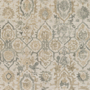 Surya Makalu Mkl-2300 2' X 3' Hand Loomed Rug - Elegant Global Design With Low Pile For Chic Home Décor Beige Viscose,Wool Mkl2307-46