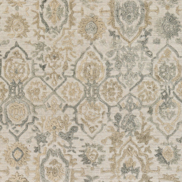 Surya Makalu Mkl-2300 2' X 3' Hand Loomed Rug - Elegant Global Design With Low Pile For Chic Home Décor Beige Viscose,Wool Mkl2307-46