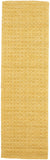 Nourison Perris PERR1 Handmade Woven No Border Indoor Only Contemporary  Rug Gold, Yellow 100% Wool 99446222855