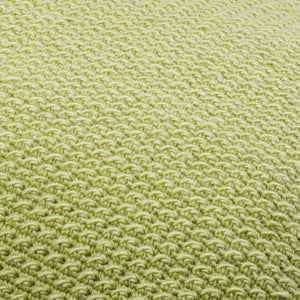 Surya Makrome Accent Pillow - 18"L X 18"W Cotton-wool Blend For Cozy Cottage-style Decor & Easy Care Grass Green Wool,Cotton Mko001-1818p