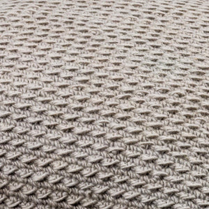 Surya Makrome Accent Pillow - 18"L X 18"W Cotton-wool Blend For Cozy Cottage-style Decor & Easy Care Light Sage Wool,Cotton Mko002-1818p