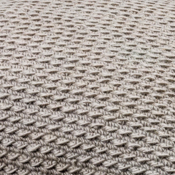 Surya Makrome Accent Pillow - 18"L X 18"W Cotton-wool Blend For Cozy Cottage-style Decor & Easy Care Light Sage Wool,Cotton Mko002-1818p