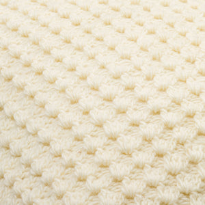 Surya Makrome Accent Pillow - 18"L X 18"W Cotton-wool Blend For Cozy Cottage-style Decor & Easy Care Ivory Wool,Cotton Mko018-2020d