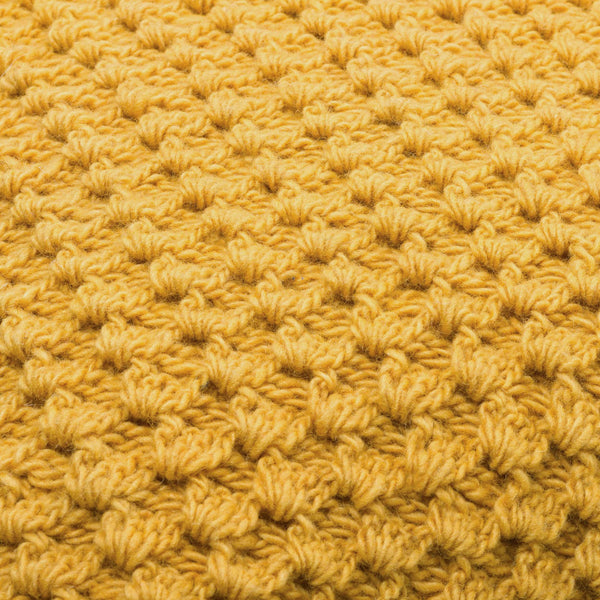 Surya Makrome Accent Pillow - 18"L X 18"W Cotton-wool Blend For Cozy Cottage-style Decor & Easy Care Saffron Wool,Cotton Mko020-2020