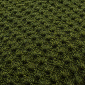 Surya Makrome Accent Pillow - 18"L X 18"W Cotton-wool Blend For Cozy Cottage-style Decor & Easy Care Grass Green Wool,Cotton Mko022-2020d