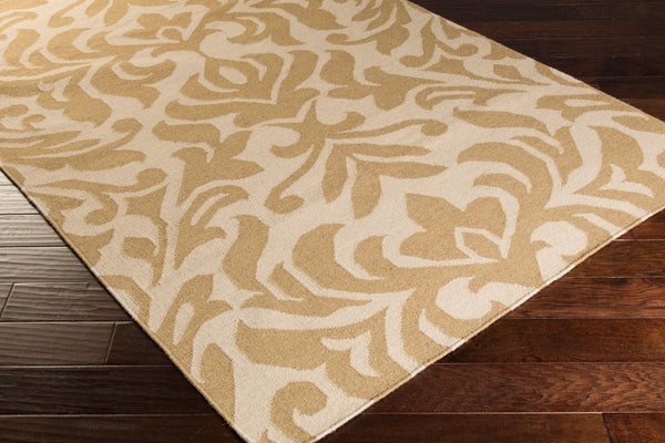 Surya Market Place Mkp-1002 2' X 3' Elegant Handmade Wool Rug With Global Inspired Design, Durable Charm Ivory Wool Mkp1013-268