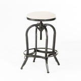 Christopher Knight Home® - Noble House - Gunner Swivel Iron Bar Stool