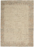 Nourison Vail VAI03 Handmade Tufted No Border Indoor Only Rustic Contemporary Rug Beige Multicolor, Beige Multicolor 100% Wool 99446794444