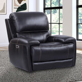 Parker House Parker Living Empire - Verona Blackberry Power Recliner Verona Blackberry Top Grain Leather with Match (X) MEMP#812PH-VBY