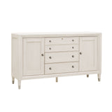 Ashby Place 3-Drawer Buffet with Cabinets Natural with Reflection Gray Finish P359302 Pulaski Furniture