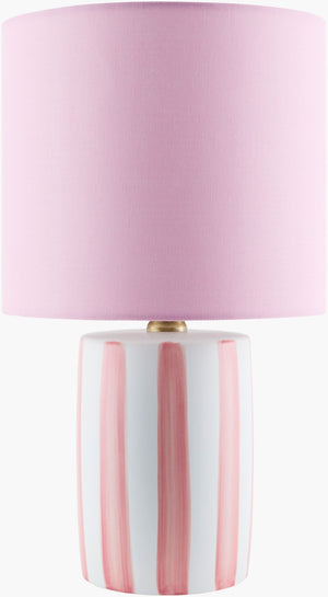 Livabliss Melbu Art Deco Ceramic Base Table Lamp with Linen Shade for Warm Ambient Glow MLB-003