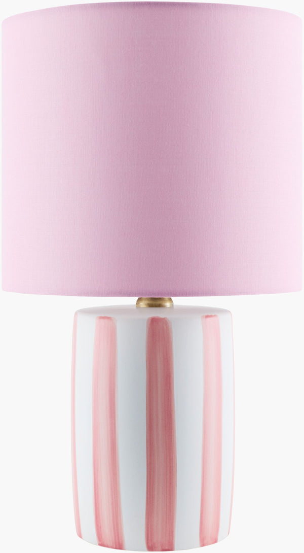 Livabliss Melbu Art Deco Ceramic Base Table Lamp with Linen Shade for Warm Ambient Glow MLB-003