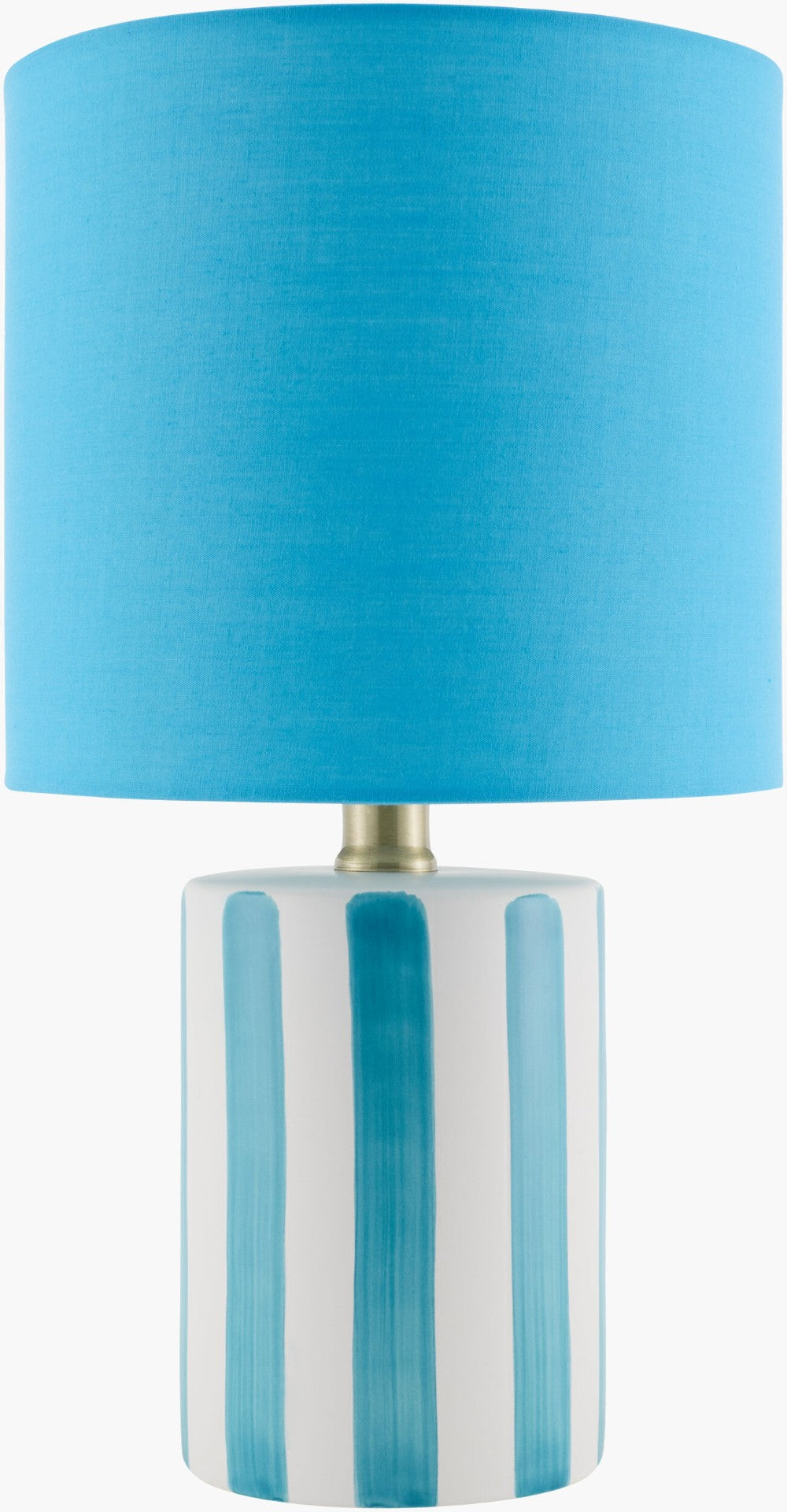 Livabliss Melbu Art Deco Ceramic Table Lamp with Linen Shade for Bedside or Living Room MLB-004