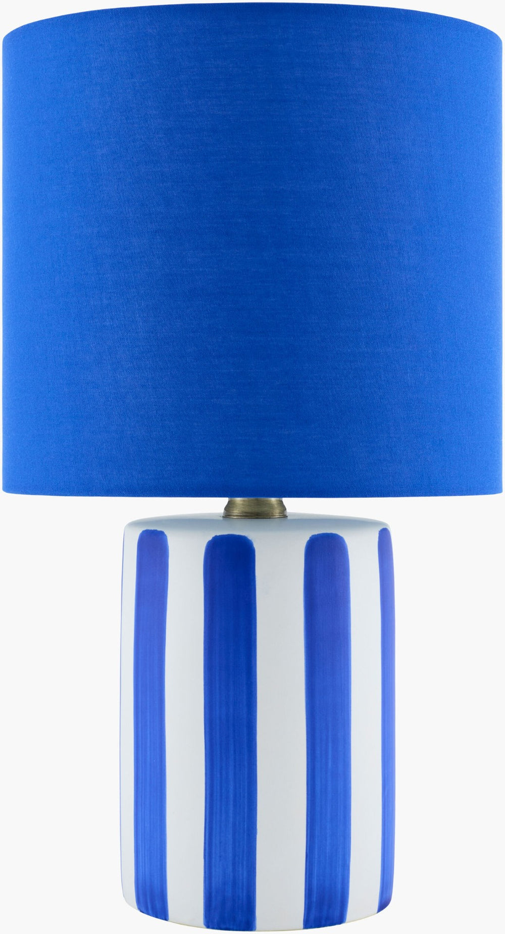 Livabliss Melbu Art Deco Ceramic Base Table Lamp with Linen Shade for Bedside or Console MLB-006