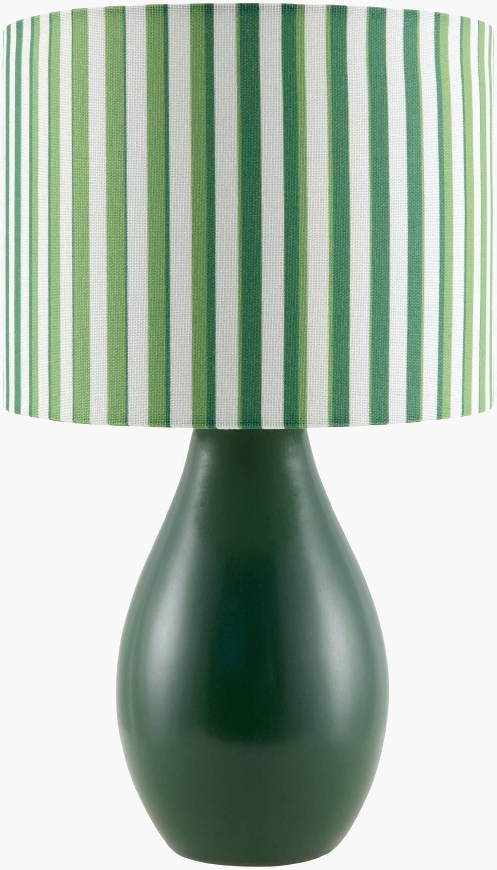 Livabliss Melbu Ceramic Art Deco Table Lamp with Linen Shade for Bedrooms and Living Rooms MLB-008