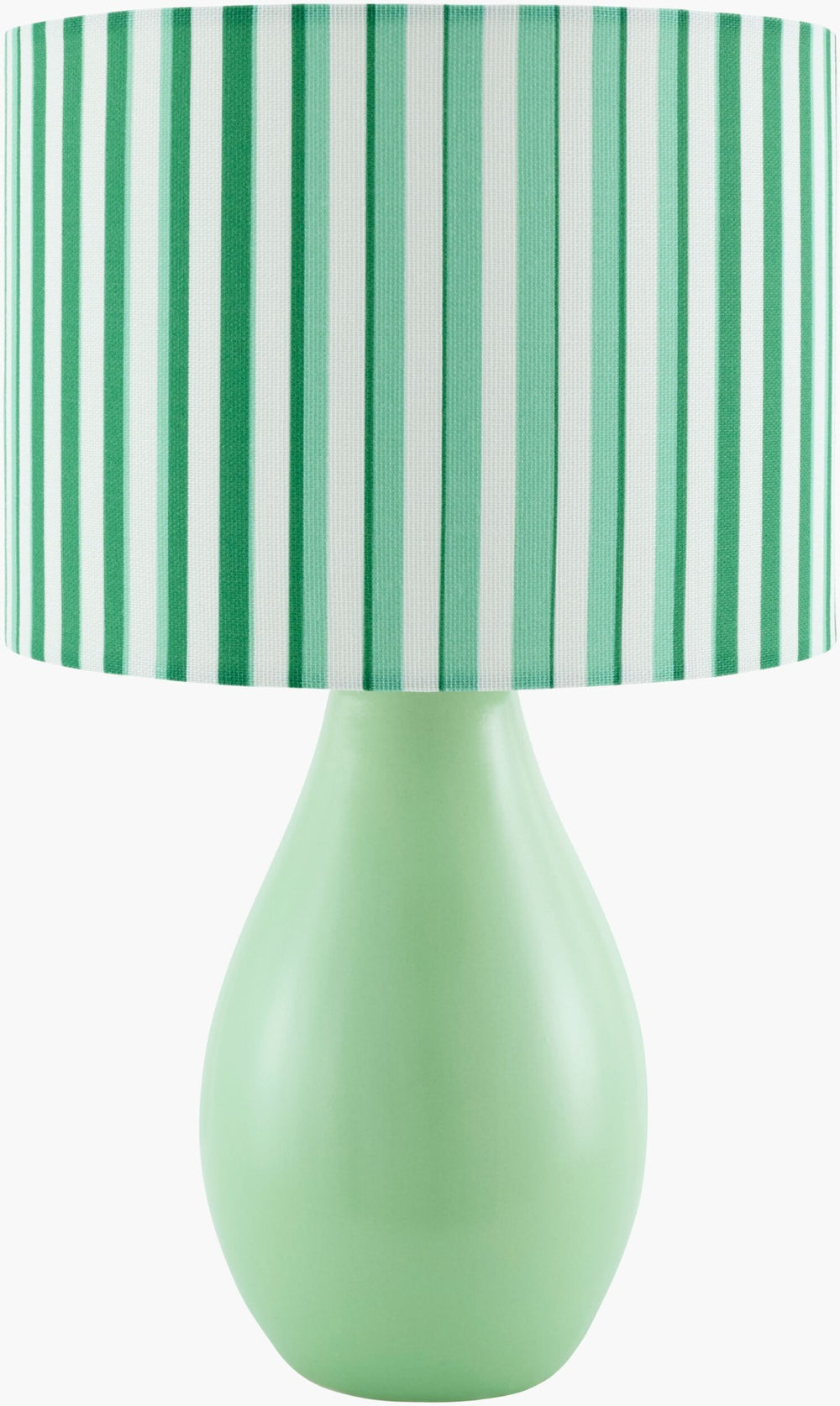 Livabliss Melbu Ceramic Art Deco Table Lamp with Linen Shade for Warm Ambient Lighting MLB-012