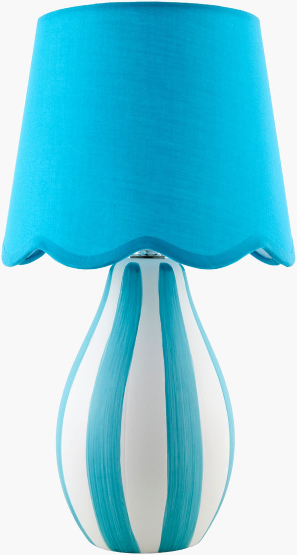 Livabliss Melbu Hand-painted Seagrass Accent Table Lamp Artisan Craft Warm Ambient Glow MLB-032
