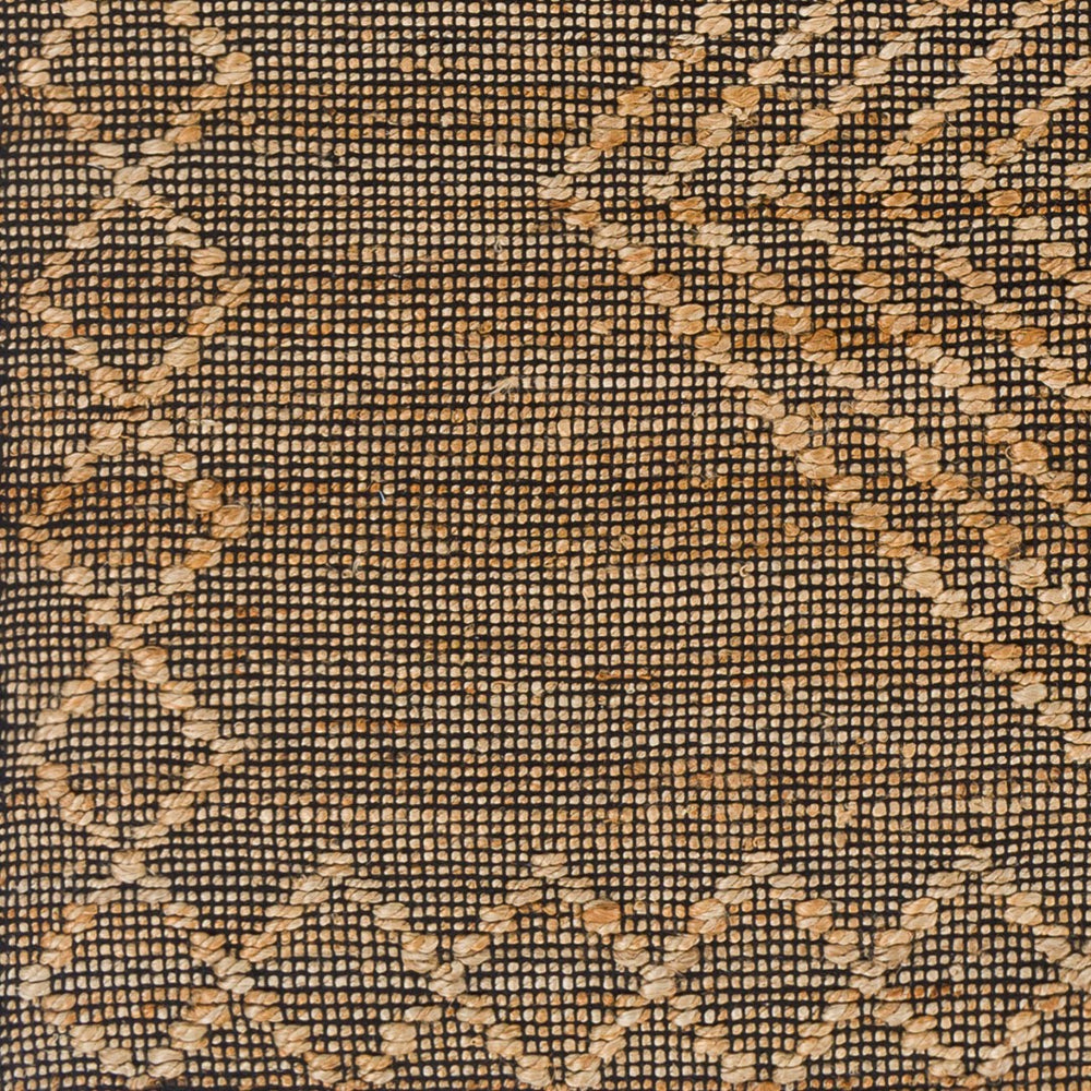 Surya Mallorca 2' X 3' Handmade Cotton & Jute Rug - Global Style, Flat Weave, Easy Care, Unique Design Black Jute,Cotton Mlc2300-23