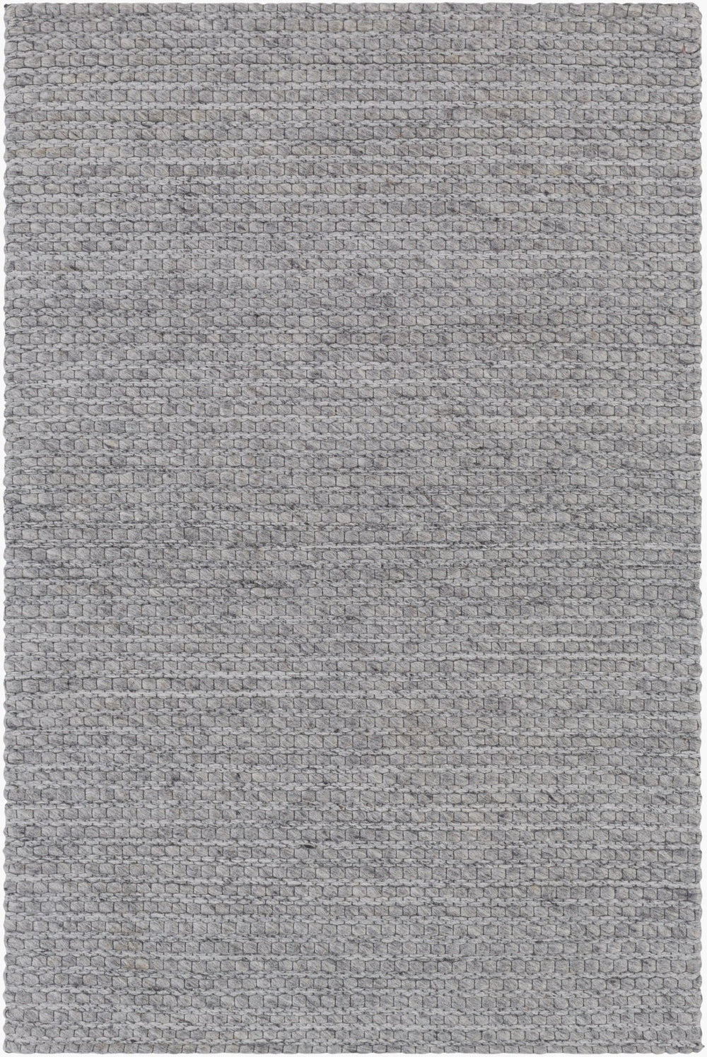 Surya Marlowe Handmade Area Rug 2' X 3' - Soft Viscose & Wool Blend, Modern Design For Any Room Gray Wool,Viscose Mle1000-23