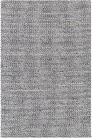 Surya Marlowe Handmade Area Rug 2' X 3' - Soft Viscose & Wool Blend, Modern Design For Any Room Gray Wool,Viscose Mle1000-23