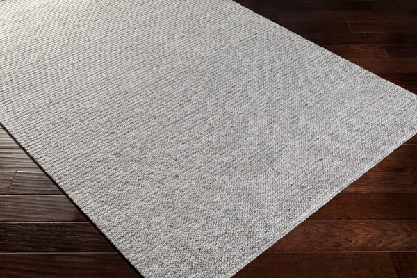 Surya Marlowe Handmade Area Rug 2' X 3' - Soft Viscose & Wool Blend, Modern Design For Any Room Gray Wool,Viscose Mle1000-23