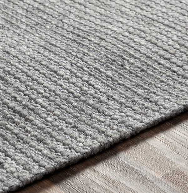 Surya Marlowe Handmade Area Rug 2' X 3' - Soft Viscose & Wool Blend, Modern Design For Any Room Gray Wool,Viscose Mle1000-23