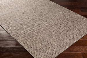 Surya Marlowe Handmade Area Rug 2' X 3' - Soft Viscose & Wool Blend, Modern Design For Any Room Medium Brown Wool,Viscose Mle1001-576