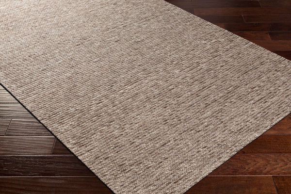 Surya Marlowe Handmade Area Rug 2' X 3' - Soft Viscose & Wool Blend, Modern Design For Any Room Medium Brown Wool,Viscose Mle1001-576