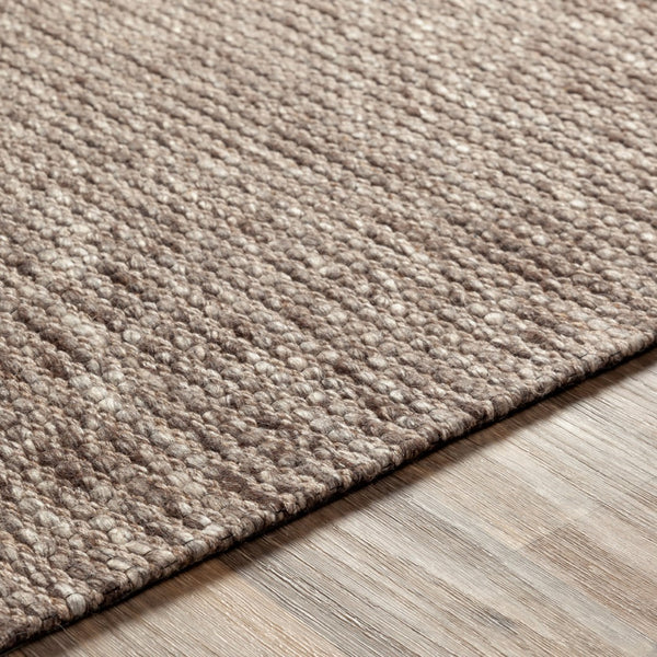 Surya Marlowe Handmade Area Rug 2' X 3' - Soft Viscose & Wool Blend, Modern Design For Any Room Medium Brown Wool,Viscose Mle1001-576