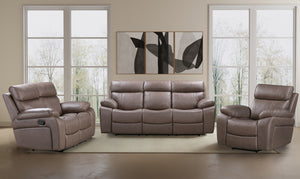 Parker Living Theon - Stokes Toffee Manual Reclining Sofa Loveseat and Recliner Stokes Toffee MTHE-321-STOF Parker House