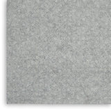 Nourison RugLoc BR21 Machine Made Woven  Indoor Only Neutral  Rug Grey, Grey 100% Post Industrial Recycled Synthetic Fibers and Rubber 99446420275