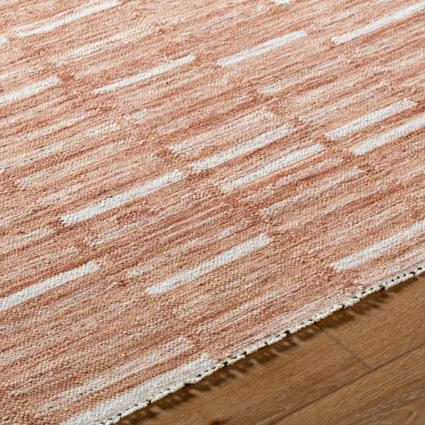 Surya Marseille Handmade 2' X 3' Wool Rug - Timeless Elegance With Fringe Detail For Cozy Living Spaces Terracotta Wool Mll2300-23