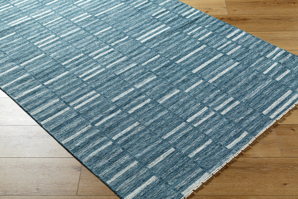 Marseille MLL-2301 9' x 12' Handmade Rug MLL2301-912  Nickel, Medium Grey, Slate Blue, Metallic - Silver, Light Silver Surya