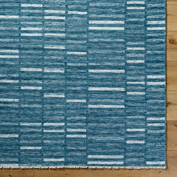 Marseille MLL-2301 9' x 12' Handmade Rug MLL2301-912  Nickel, Medium Grey, Slate Blue, Metallic - Silver, Light Silver Surya