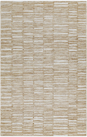 Surya Marseille Handmade 2' X 3' Wool Rug - Timeless Elegance With Fringe Detail For Cozy Living Spaces Beige Wool Mll2302-58